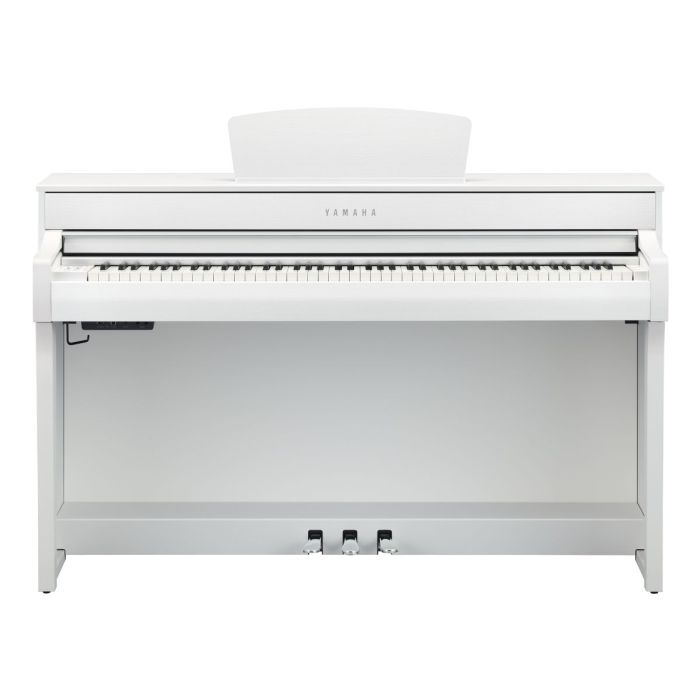Front View of Yamaha CLP-735 Digital Piano White