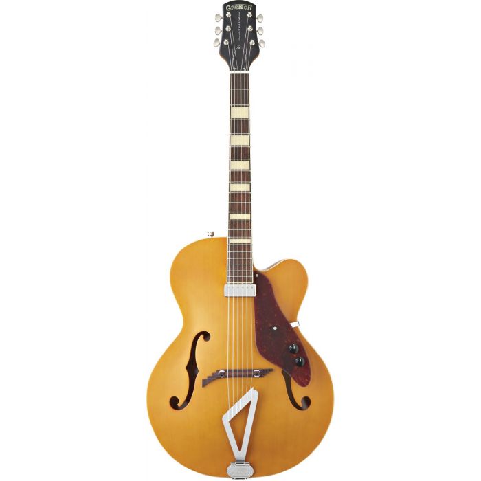 Gretsch G100CE Archtop Single-Cut Natural Full Front View