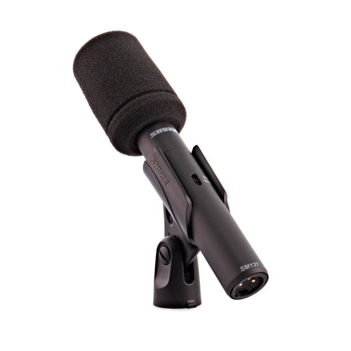 Shure SM137 Condenser Microphone with Windshield