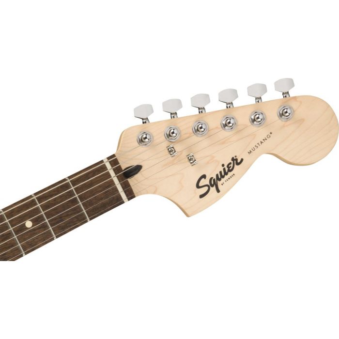 Squier FSR Competition Mustang HH Headstock