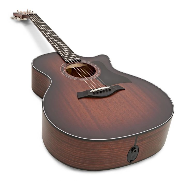 Angled View of Taylor 324ce V-Class Electro Acoustic Guitar