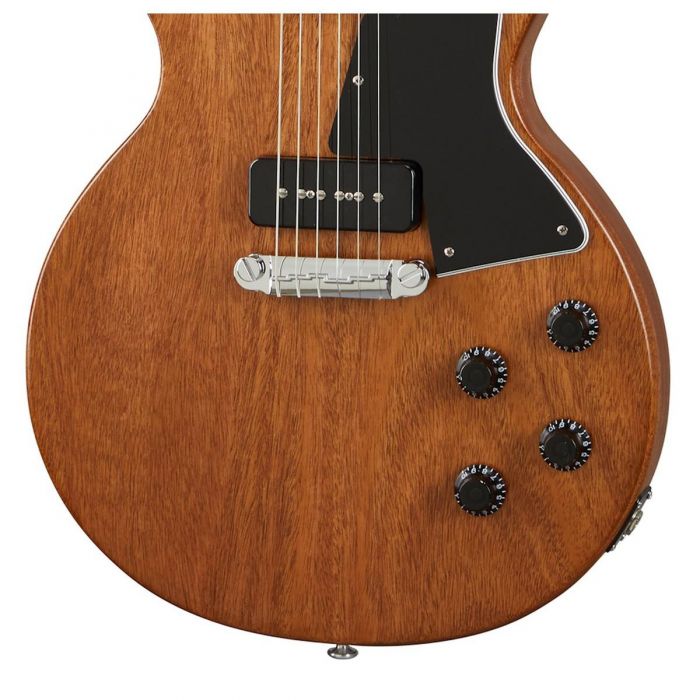 Gibson Les Paul Special Tribute P-90 Natural Walnut Body Detail