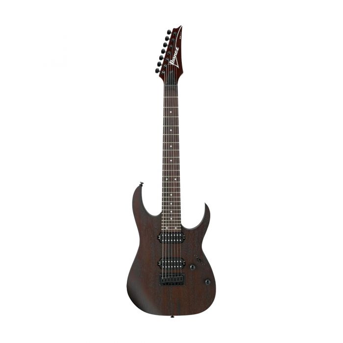 Ibanez RG7421 7 String Guitar in Walnut Flat Full Front