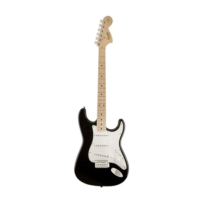 Squier Affinity Stratocaster MN, Black Full Front View