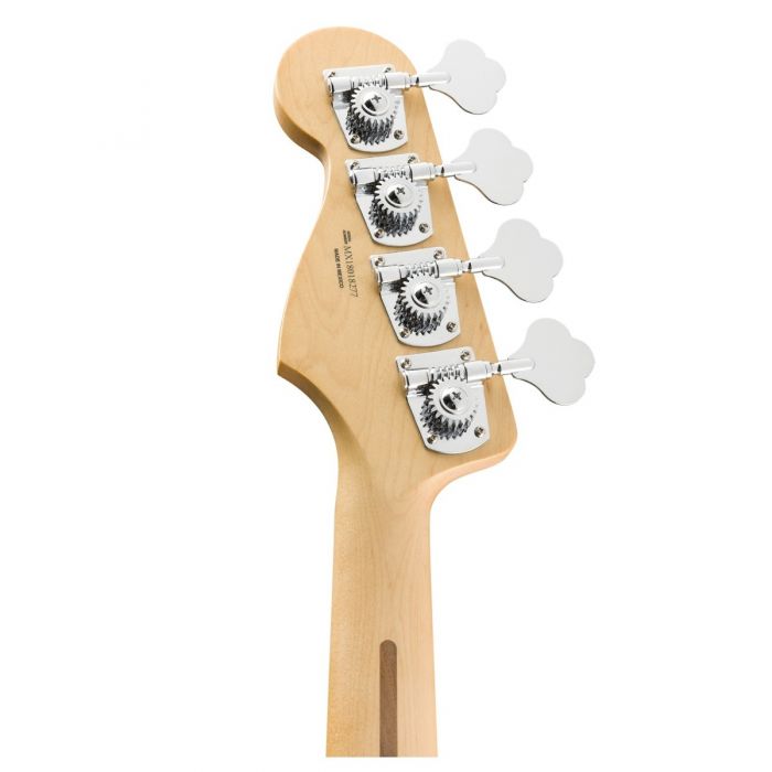 Fender Player Jazz Bass MN, 3-Colour Sunburst Headstock Rear