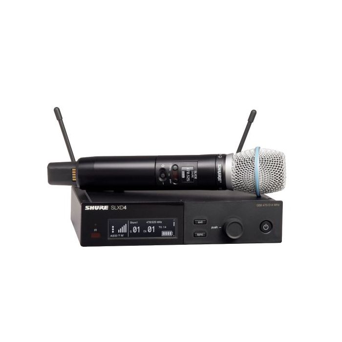 Shure SLX-D Wireless System with Beta 87A Handheld Microphone