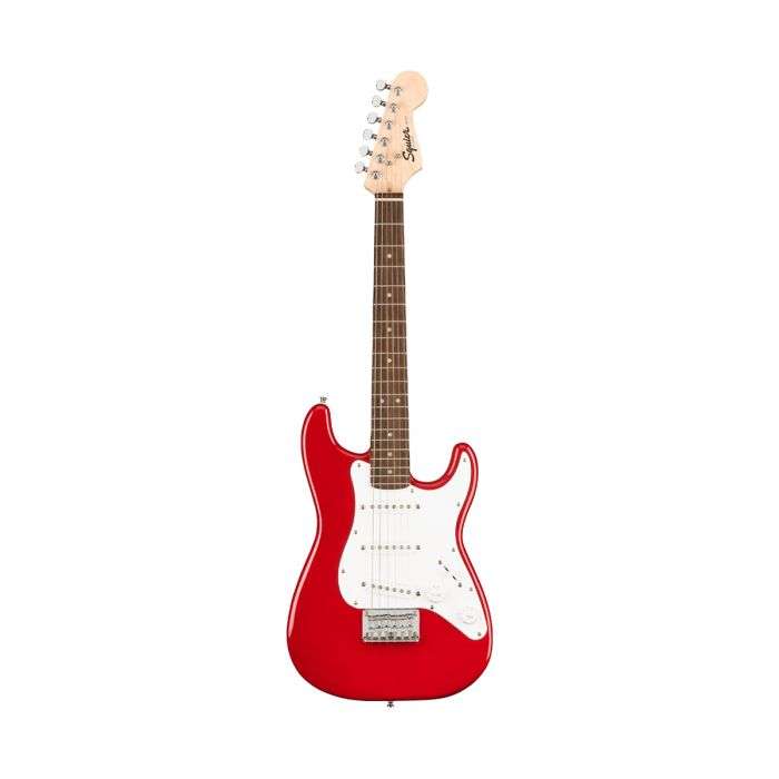 Squier Mini Stratocaster Dakota Red Electric Guitar Front view