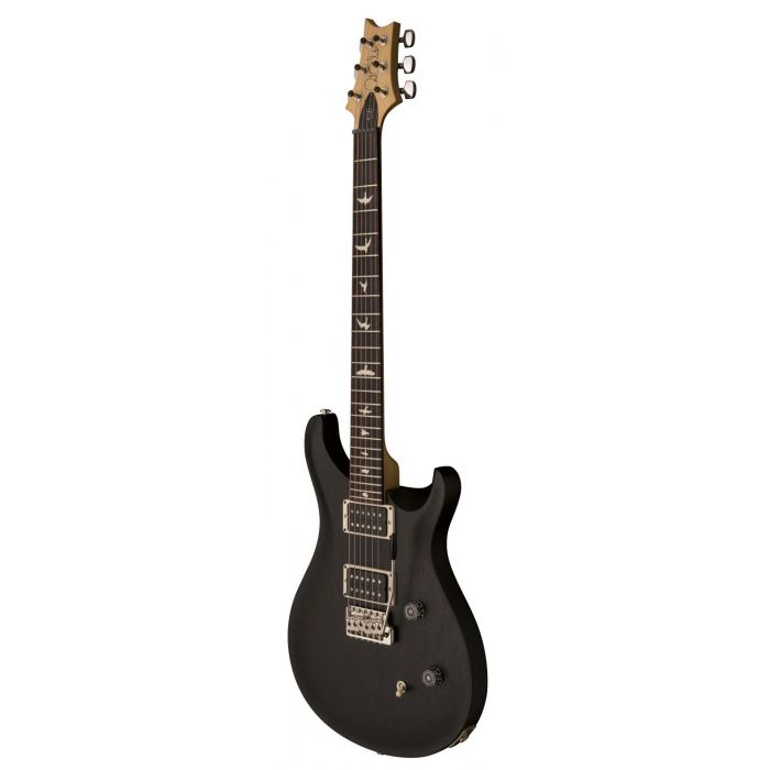 Front right angled view of a PRS Ltd Edition CE24 Standard Satin Charcoal