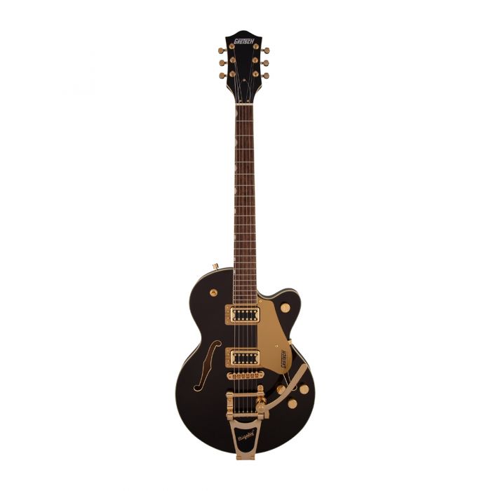 Gretsch G5655TG Electromatic Black Gold Full Front View