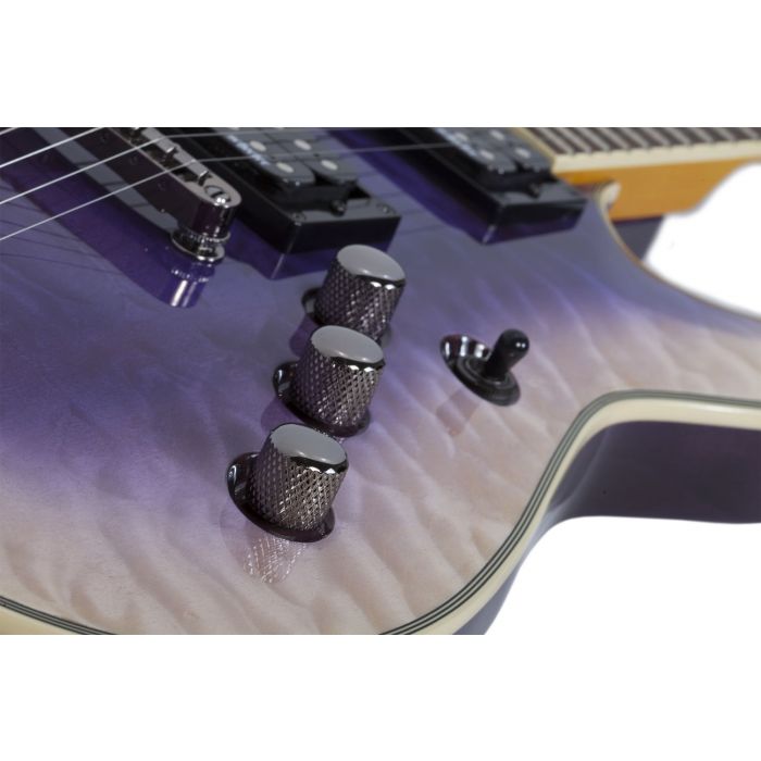 Schecter Omen Extreme 6 Amethyst Electronic Controls