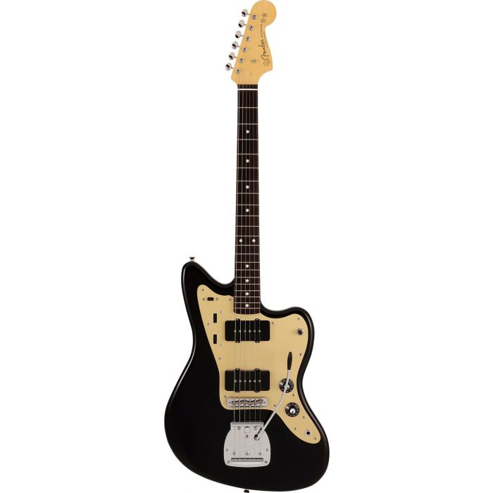 Full frontal view of a Fender Made in Japan Inoran Signature Jazzmaster RW, Black