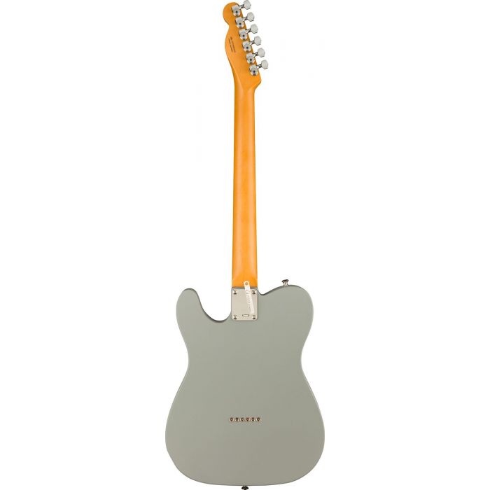 Full rear view of a Fender Brent Mason Stories Collection Telecaster in Primer Grey