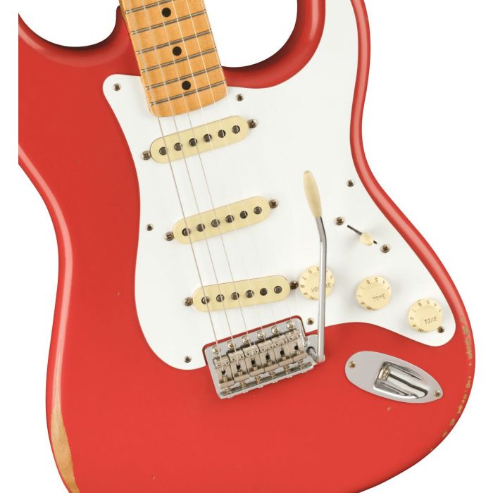 Fender Vintera Roadworn 50s Stratocaster Red Body