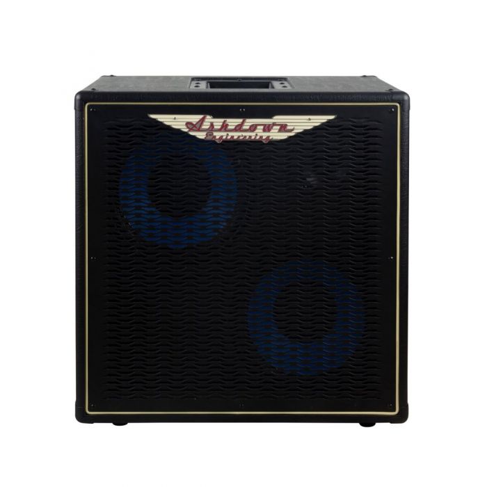 Full frontal view of a Ashdown ABM-210H-EVO IV-Pro Neo Bass Cabinet