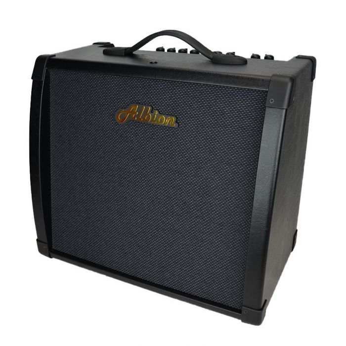 Front right-angled view of a Albion AG40DFX 40W Fx Hybrid 1x12 Combo