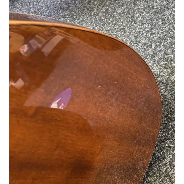 B Stock Fender Newporter Classic Electro Acoustic Red Metallic Damage