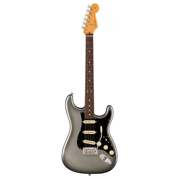 Full front view of a Fender American Professional II Stratocaster RW, Mercury