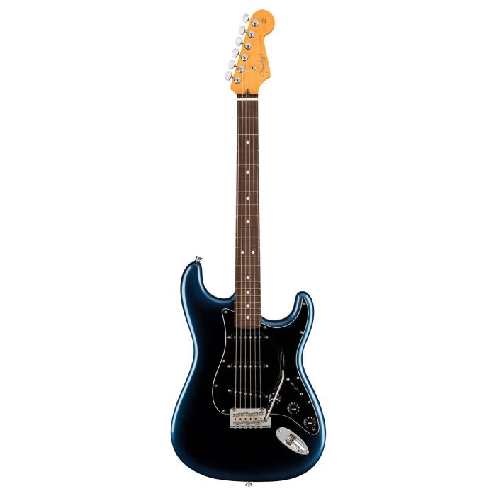 Full frontal view of a Fender American Professional II Stratocaster RW, Dark Night