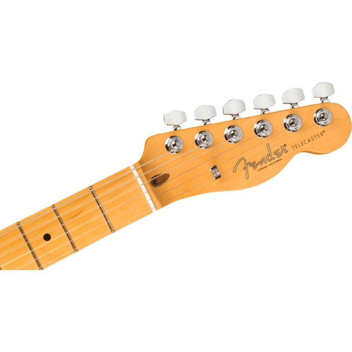 Fender Am Pro 2 Tele Sienna Sunburst Headstock