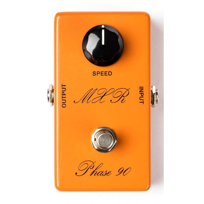 Top-down view of a MXR CSP026 Vintage 1974 Phase 90 Guitar Pedal