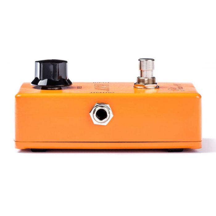 Left-side view of an MXR CSP026 Vintage 1974 Phase 90 Guitar Pedal