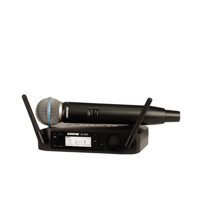 Shure GLXD24UK / BETA58 Digital Handheld Wireless Microphone System