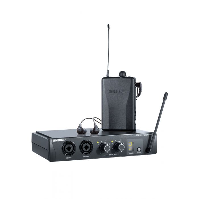 Shure PSM200 Wireless System With SE112 Earphones
