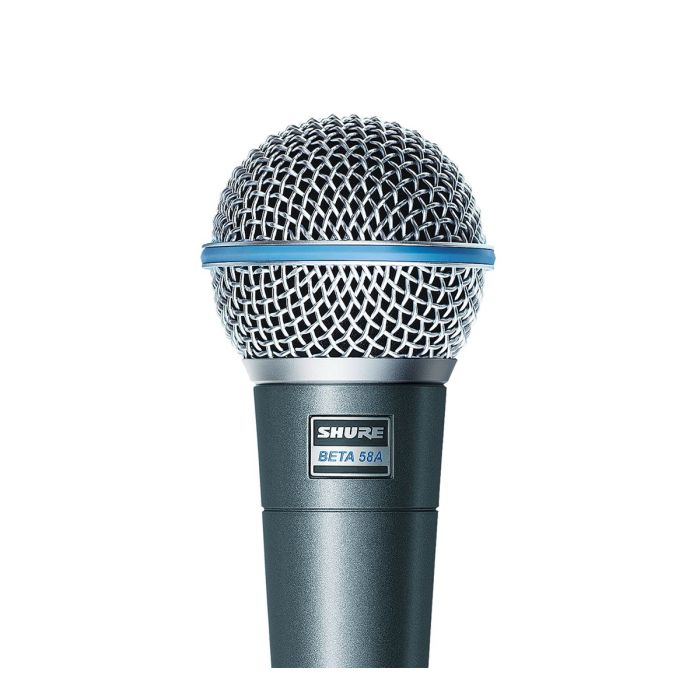 Close Up of Shure Beta 58A Dynamic Microphone
