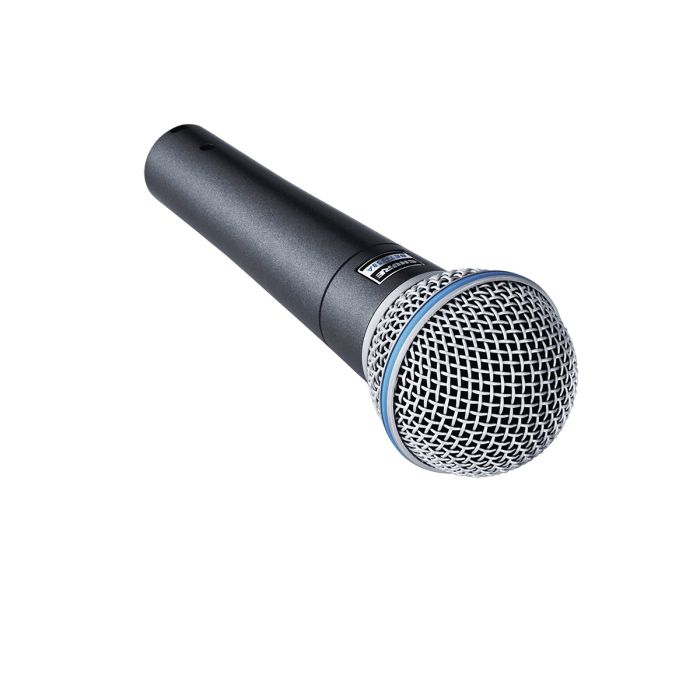 Front View of Shure Beta 58A Dynamic Microphone