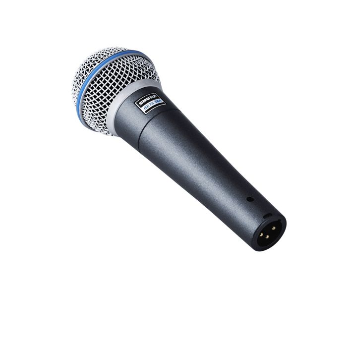 Back View of Shure Beta 58A Dynamic Microphone