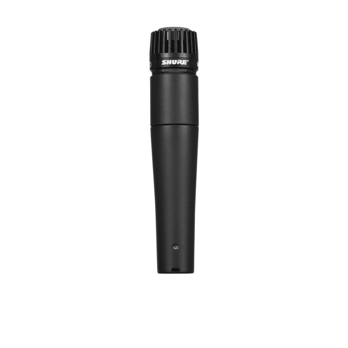 Side View of Shure SM57 Dynamic Microphone