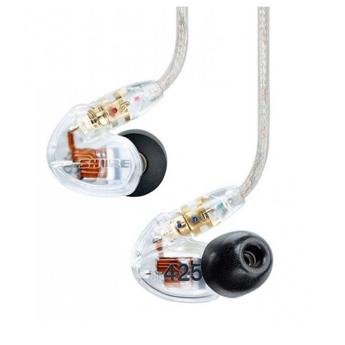 Shure SE425 In Ear Headphones  Detail View