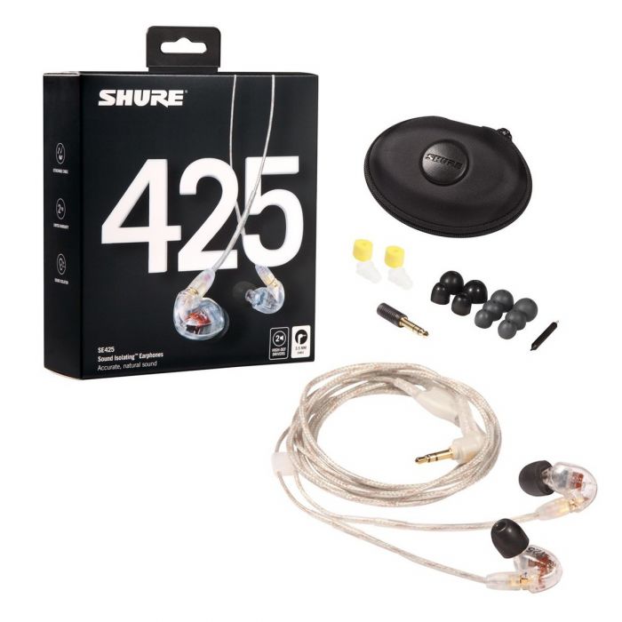 Shure SE425 In Ear Headphones  with Box