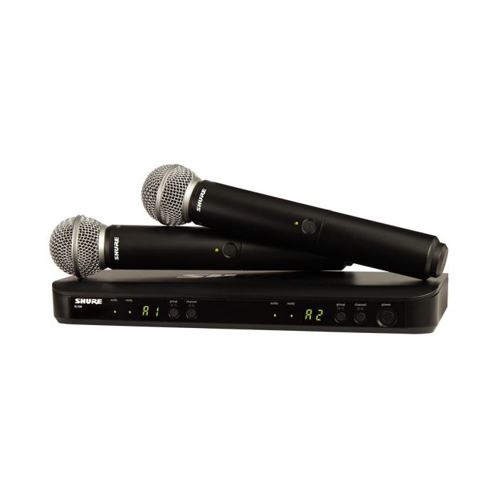 Shure BLX288UK/SM58 Dual Wireless Microphone System