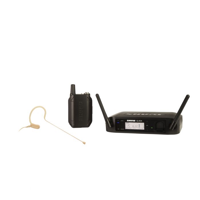 Shure GLXD14 / MX53 Digital Wireless Headset Presenter System