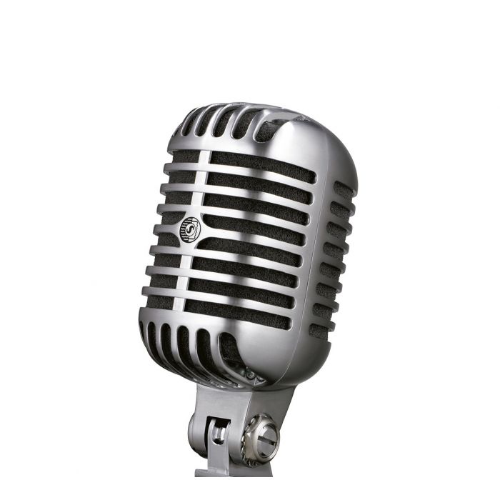 Close Up of Shure 55SH-II Dynamic Microphone