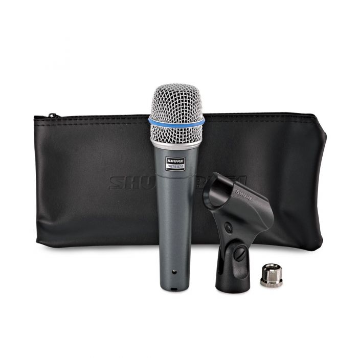 Shure Beta 57A Dynamic Microphone with Accessories