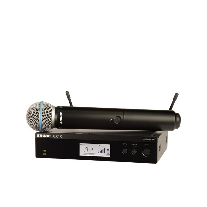 Shure BLX24RUK / Beta58A Rack Mountable Wireless Microphone System