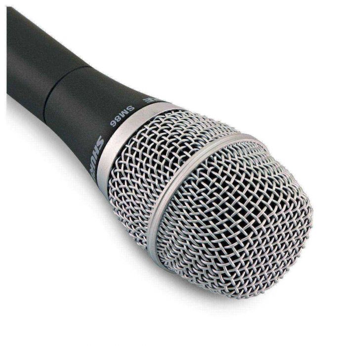 Shure SM86 Condenser Vocal Microphone Head View