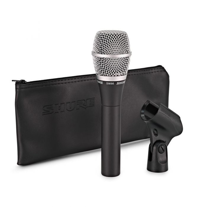 Shure SM86 Condenser Vocal Microphone With Accessories