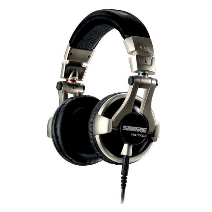 Shure SRH750DJ Professional DJ Headphones Front Angled view