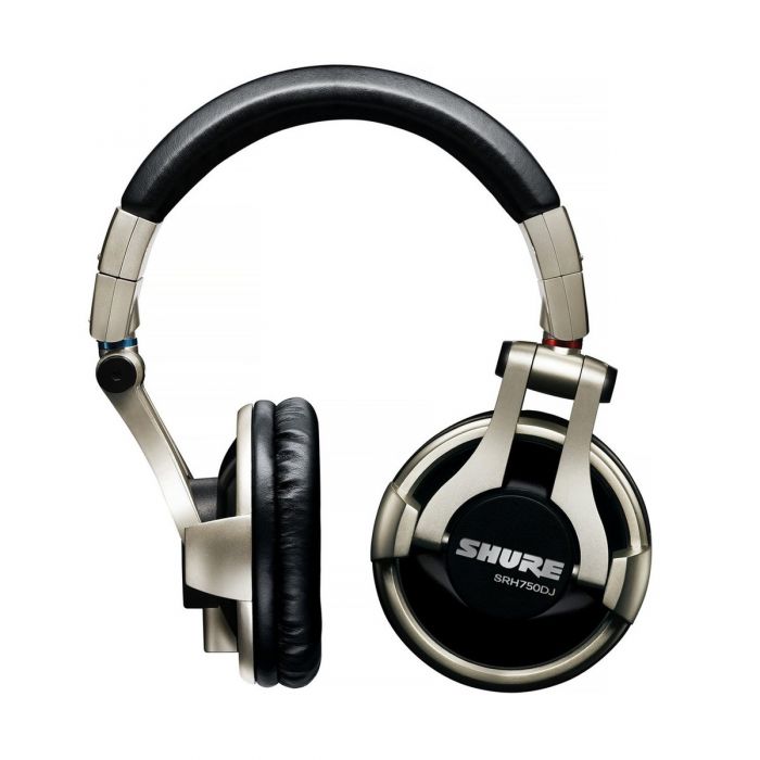 Shure SRH750DJ Professional DJ Headphones front View