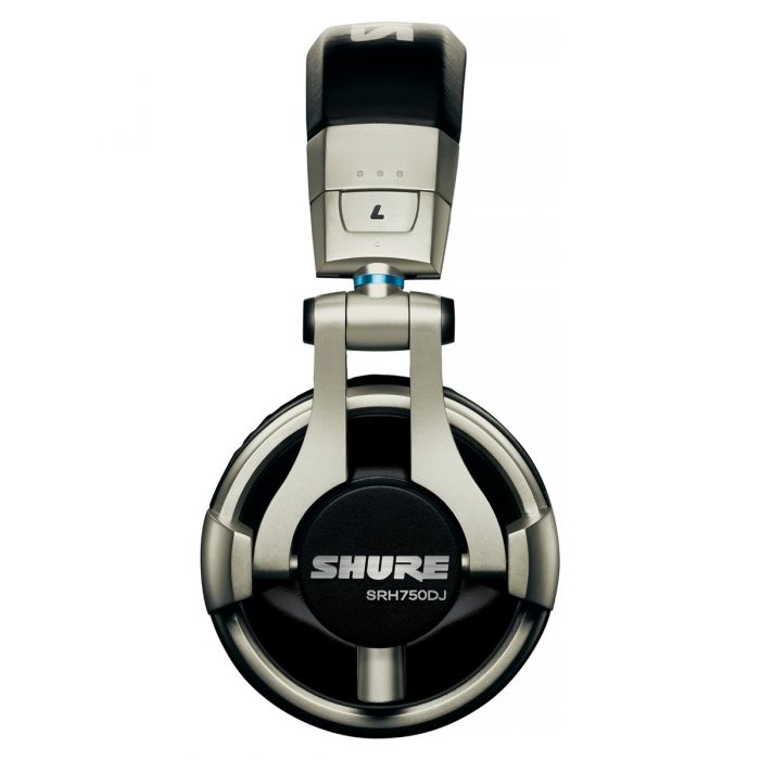 Shure SRH750DJ Professional DJ Headphones Side View