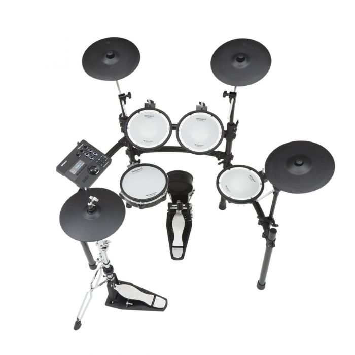 Top Down View of Roland TD-27K V-Drums Electronic Drum Kit