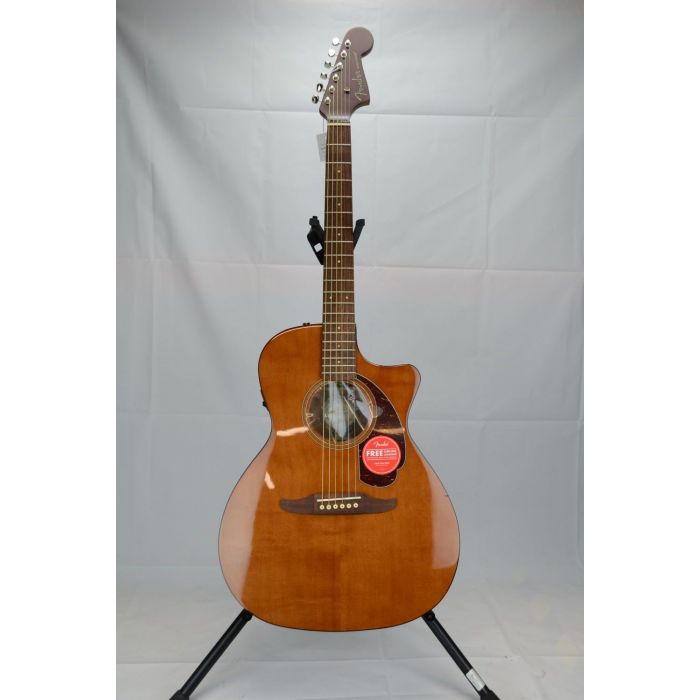 B-Stock Fender FSR Newporter Player Electro-Acoustic Guitar Mocha 