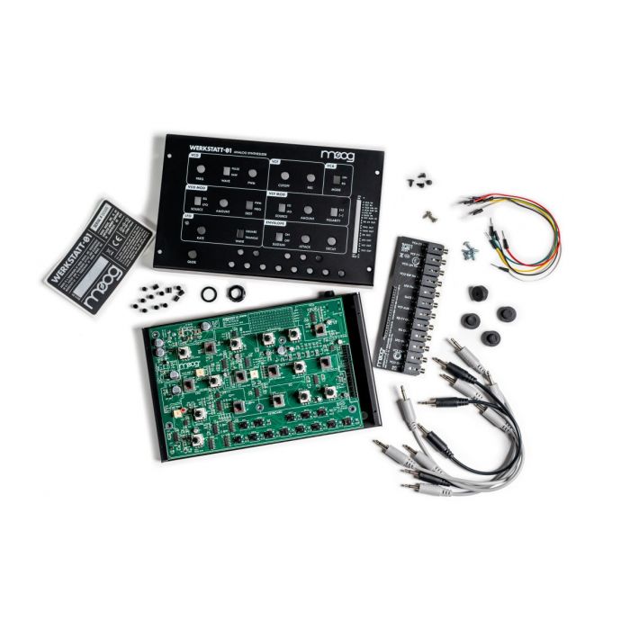 Moog Werkstatt-01 and CV Expander Components