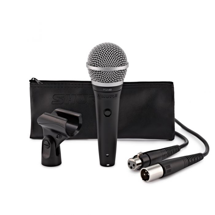 Shure PGA48 Microphone with XLR Cable 