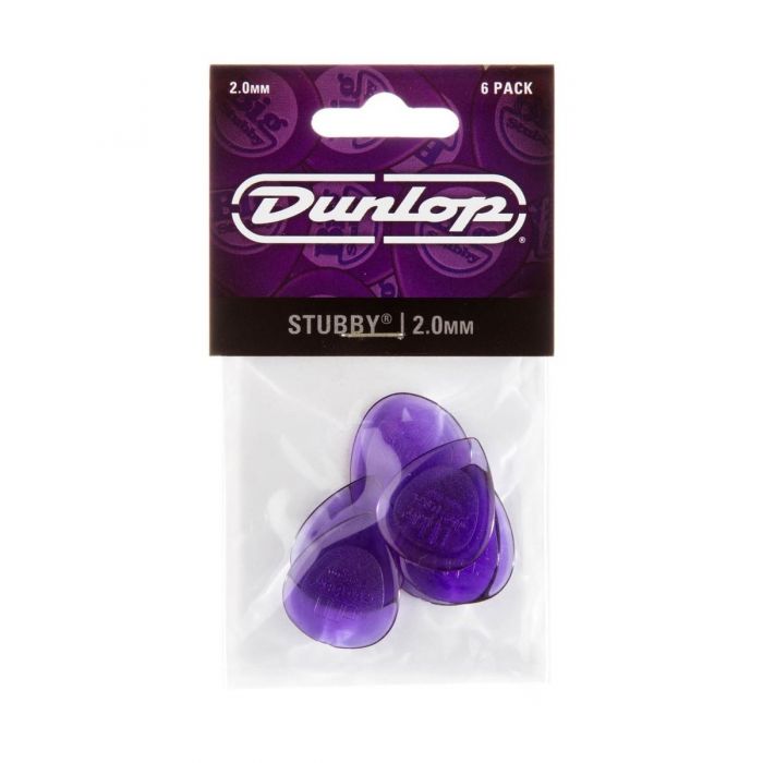 Dunlop 2.0 Stubby Jazz Pick Full Pack View