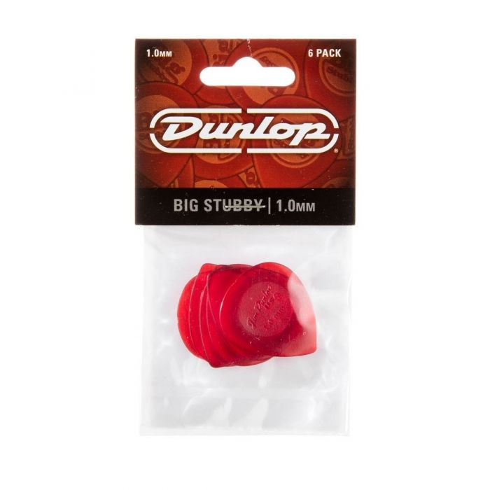 Dunlop Nylon Big Stubby 1.0mm Pack View