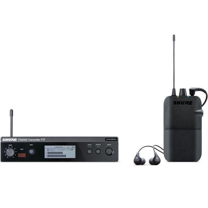 Shure PSM300 Wireless In-Ear Monitor System with SE112 Earphones 